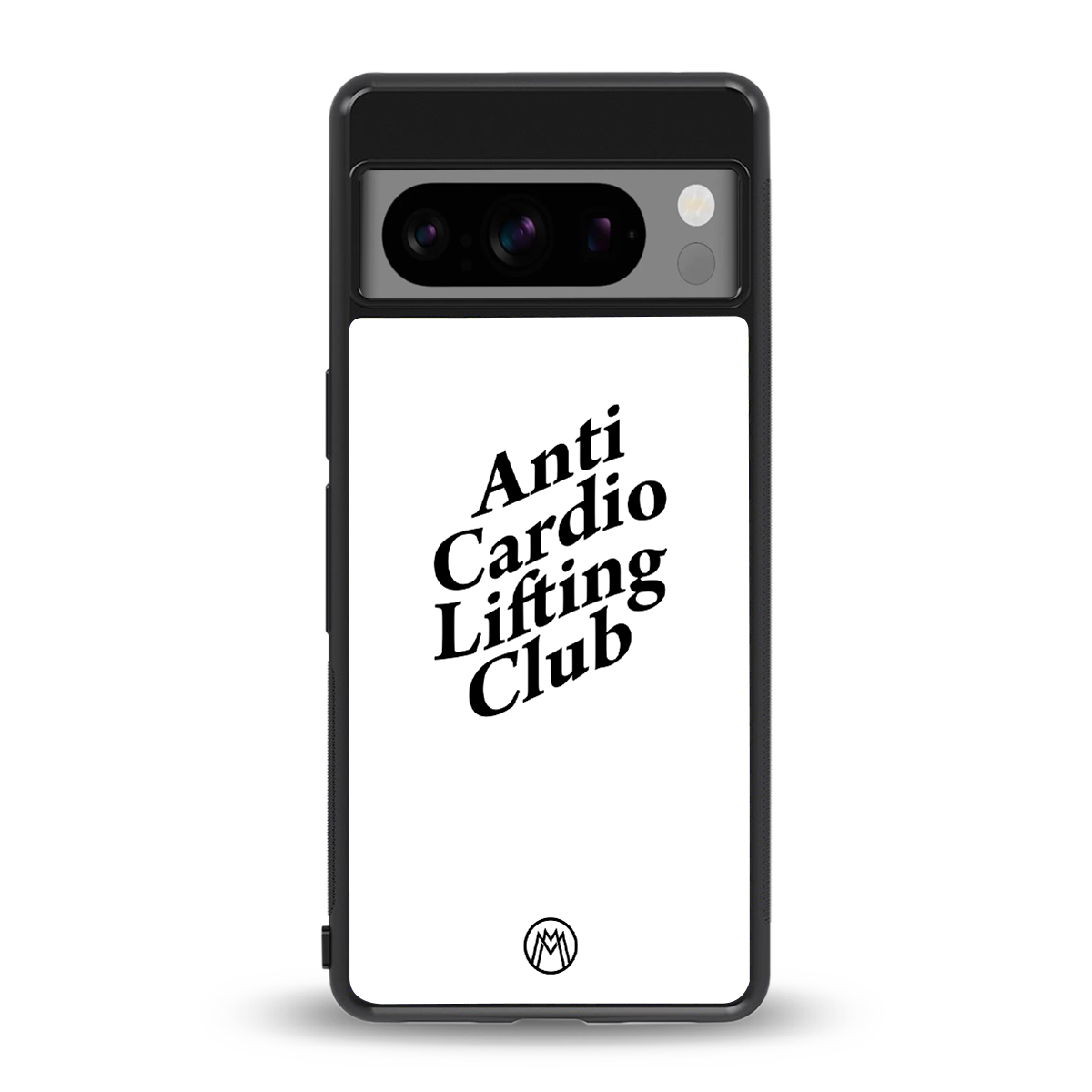 anti cardio lifting club back phone cover | glass case for google pixel 8 pro