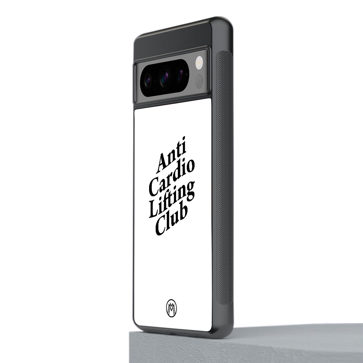 anti cardio lifting club back phone cover | glass case for google pixel 8 pro