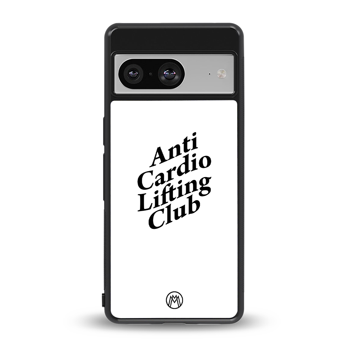 anti cardio lifting club back phone cover | glass case for Google Pixel 8