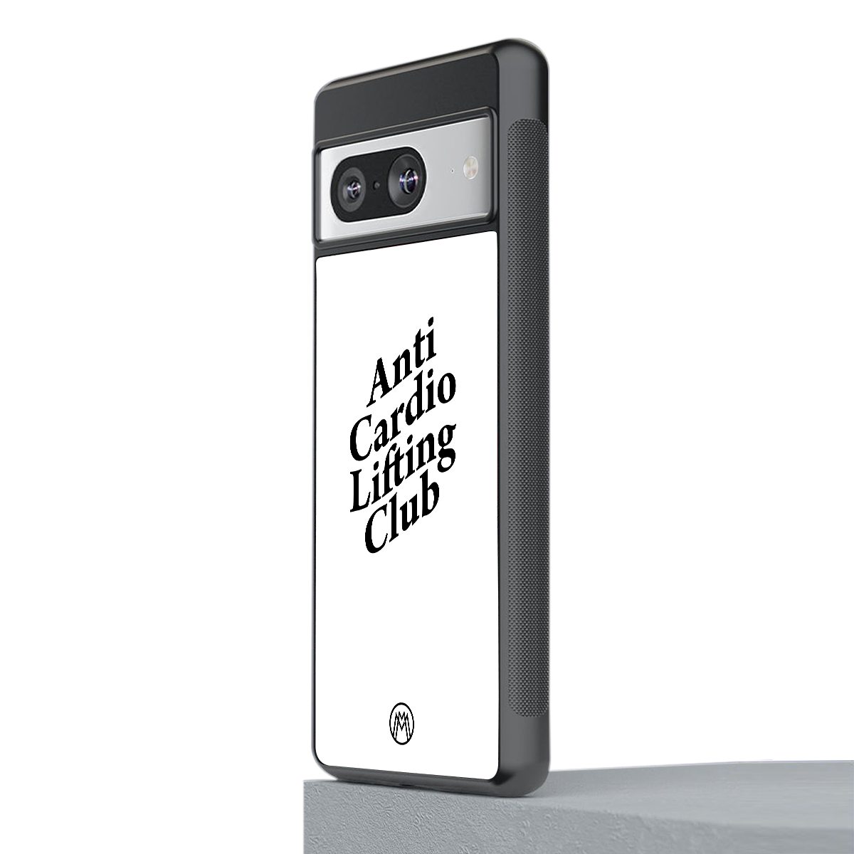 anti cardio lifting club back phone cover | glass case for Google Pixel 8