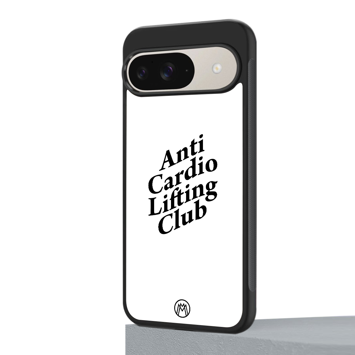 anti cardio lifting club back phone cover | glass case for google pixel 9