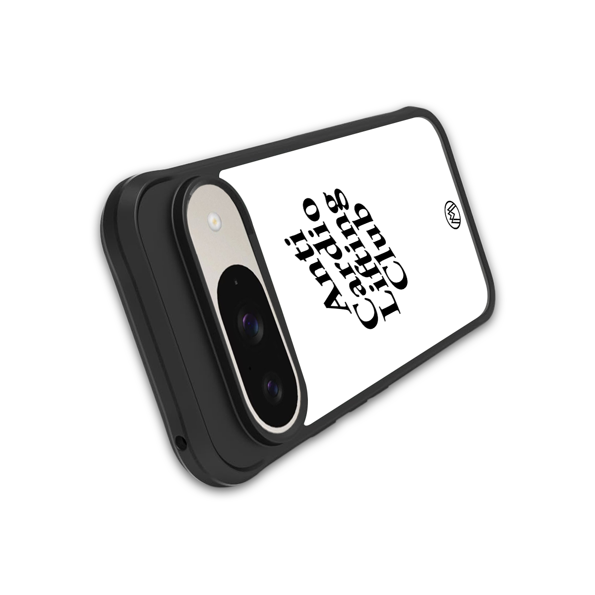 anti cardio lifting club back phone cover | glass case for google pixel 9