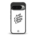 anti cardio lifting club back phone cover | glass case for google pixel 9 pro