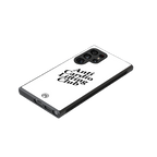 anti cardio lifting club back phone cover | glass case for samsung galaxy s24 ultra