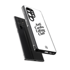 anti cardio lifting club back phone cover | glass case for samsung galaxy s25 ultra