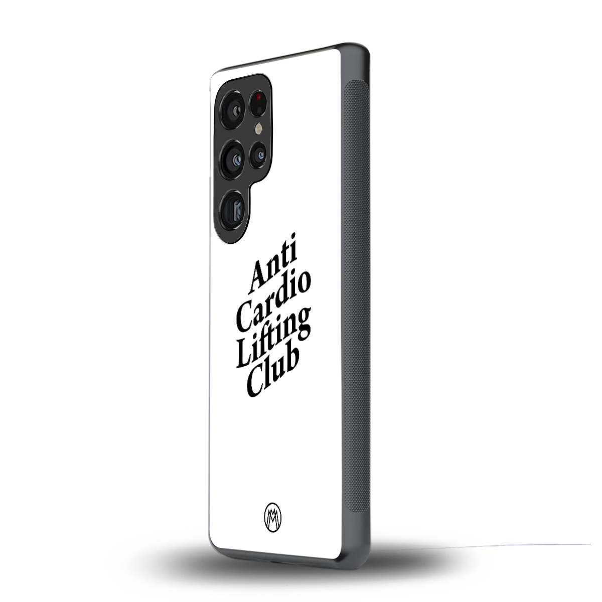 anti cardio lifting club back phone cover | glass case for samsung galaxy s25 ultra