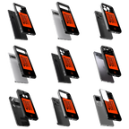 Durable Glass Back Mobile Case for iPhone, Samsung, OnePlus, Google Pixel, Redmi, Vivo, Oppo