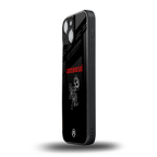 anti social black back phone cover | glass case for iphone 13 mini