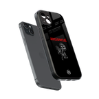 anti social black back phone cover | glass case for iphone 14 plus