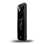 anti social black back phone cover | glass case for iphone 15
