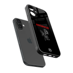 anti social black back phone cover | glass case for iphone 16 plus