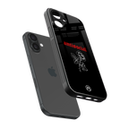 anti social black back phone cover | glass case for iphone 16