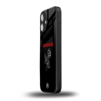 anti social black back phone cover | glass case for iphone 16