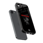 anti social black back phone cover | glass case for iphone 16e