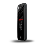 anti social black back phone cover | glass case for iphone 16e