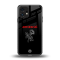 anti social black back phone cover | glass case for nothing phone 1