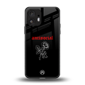 anti social black back phone cover | glass case for nothing phone 2