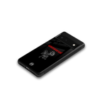 anti social black back phone cover | glass case for google pixel 6