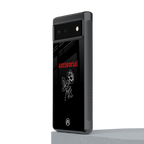 anti social black back phone cover | glass case for google pixel 6