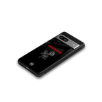 anti social black back phone cover | glass case for Google Pixel 7