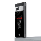 anti social black back phone cover | glass case for Google Pixel 7