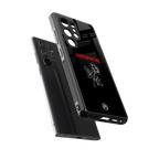 anti social black back phone cover | glass case for samsung galaxy s25 ultra