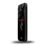 anti social black back phone cover | glass case for samsung galaxy s24 plus
