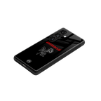 anti social black back phone cover | glass case for samsung galaxy s25