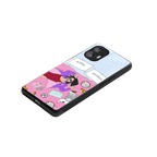 anti social chick girl back phone cover | glass case for nothing phone 2