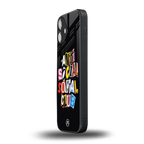 anti social club back phone cover | glass case for iphone 16 plus