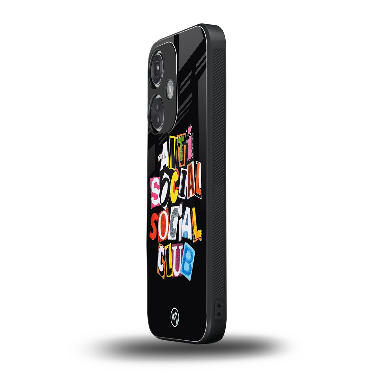 anti social club back phone cover | glass case for oneplus nord ce 3