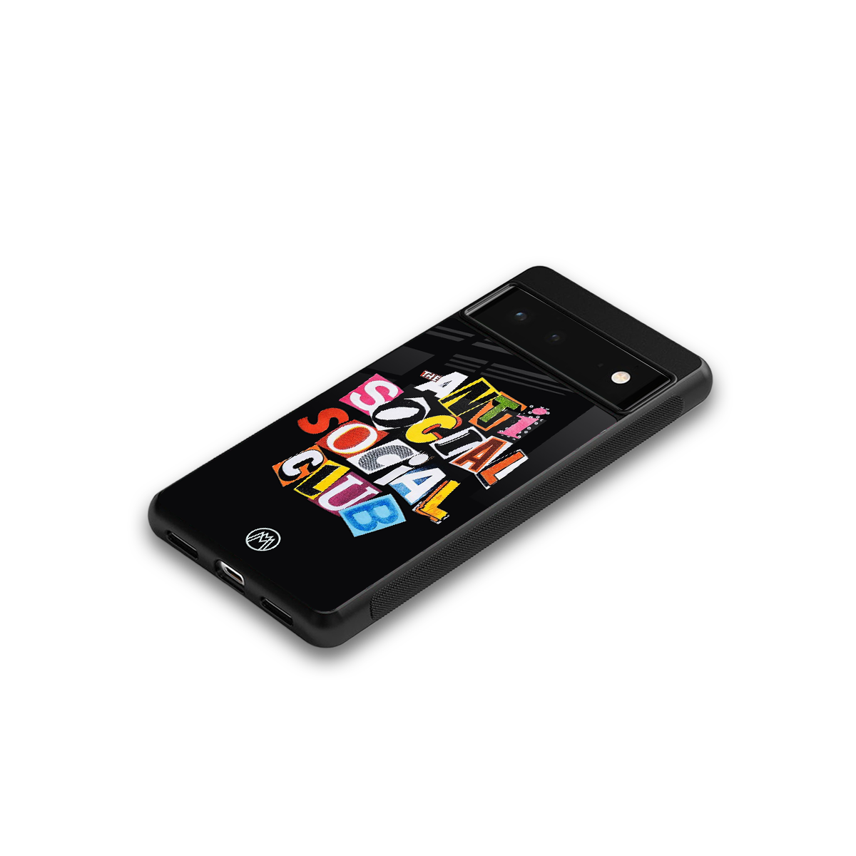 anti social club back phone cover | glass case for Google Pixel 6A