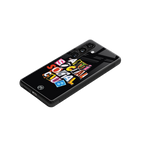 anti social club back phone cover | glass case for samsung galaxy s24