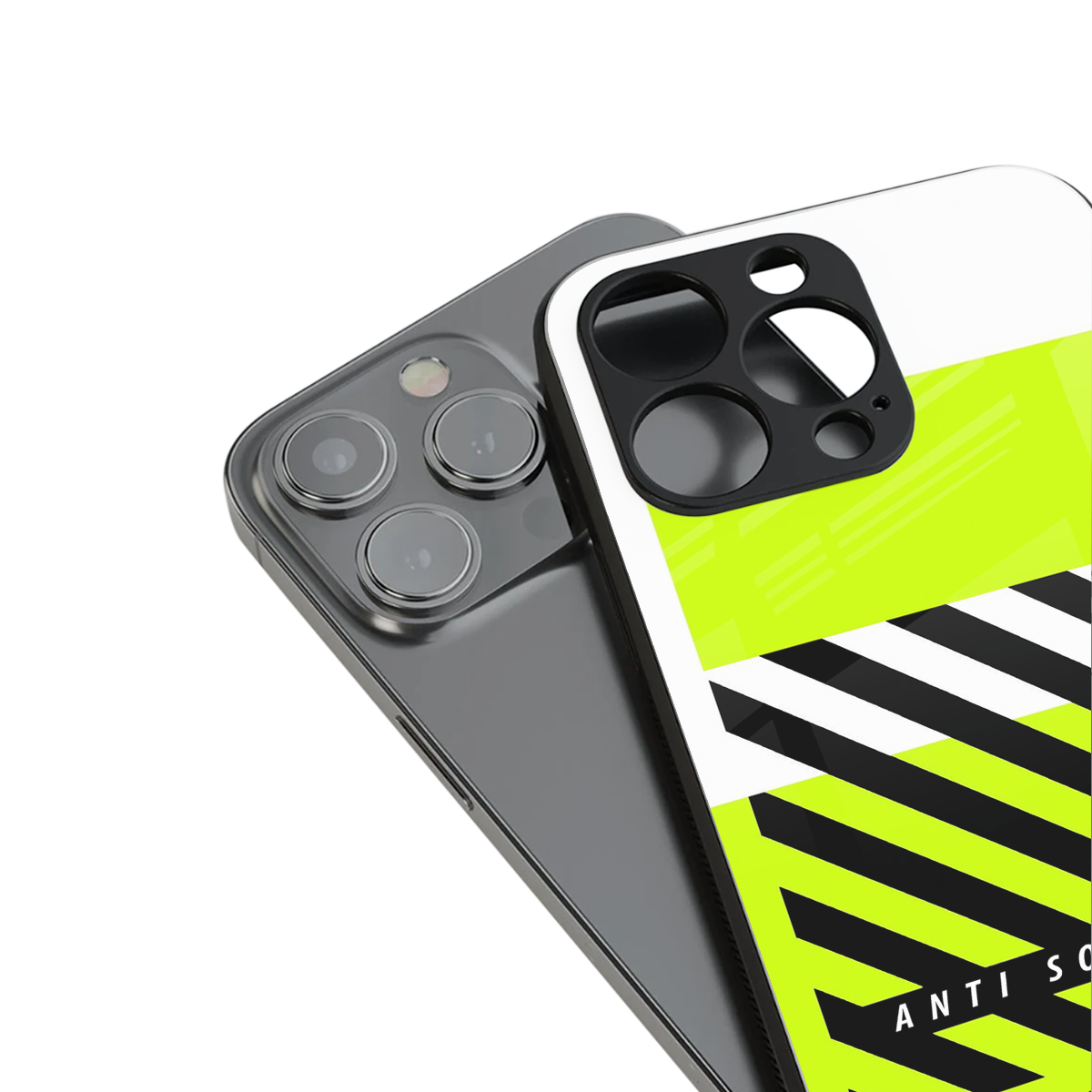 anti social back phone cover | glass case for iphone 13 pro max