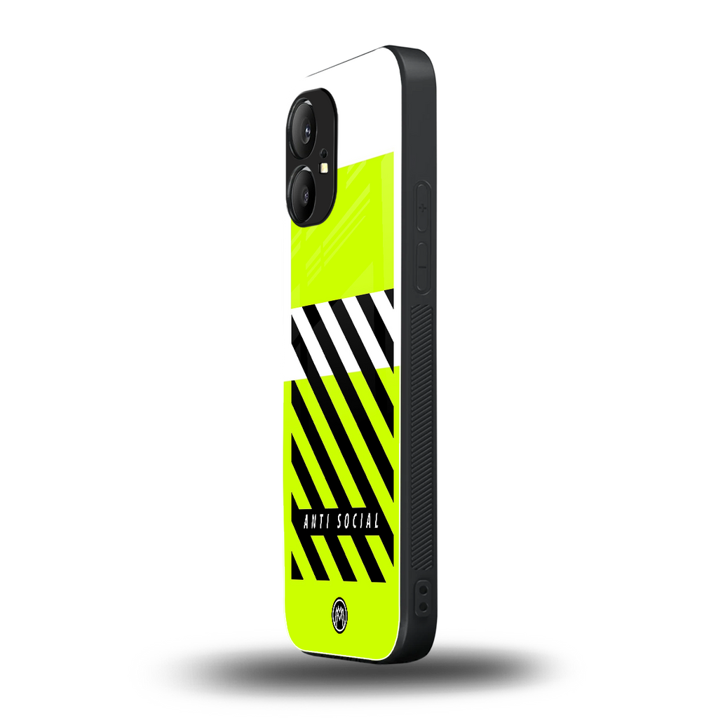 anti social back phone cover | glass case for nothing phone 1