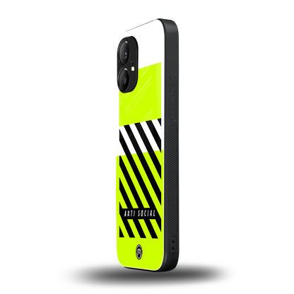 anti social back phone cover | glass case for nothing phone 1