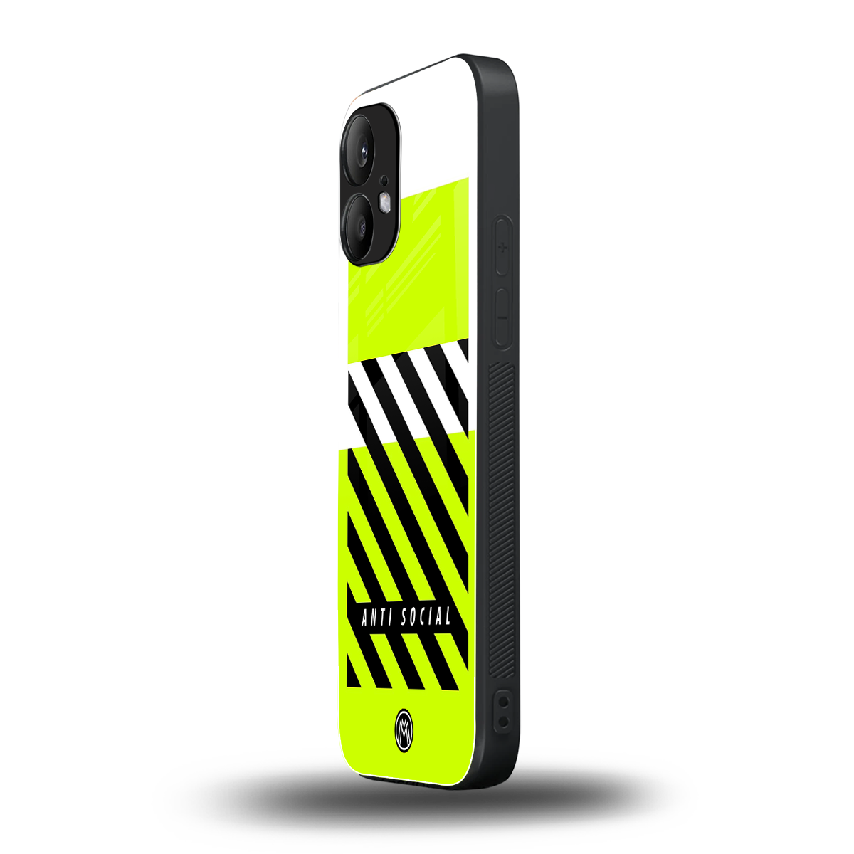 anti social back phone cover | glass case for nothing phone 2