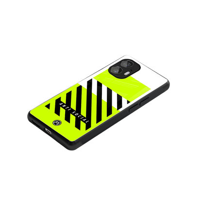 anti social back phone cover | glass case for nothing phone 2