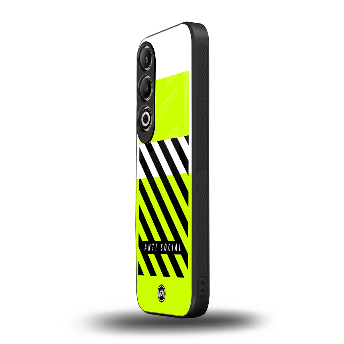 anti social back phone cover | glass case for oneplus nord ce 4