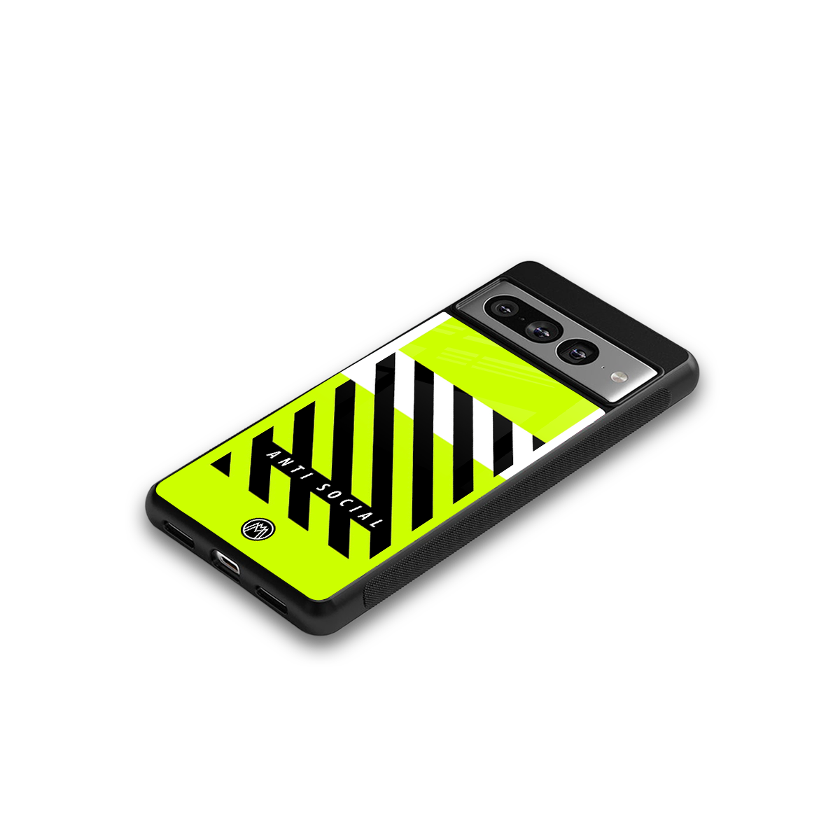 anti social back phone cover | glass case for google pixel 7 pro
