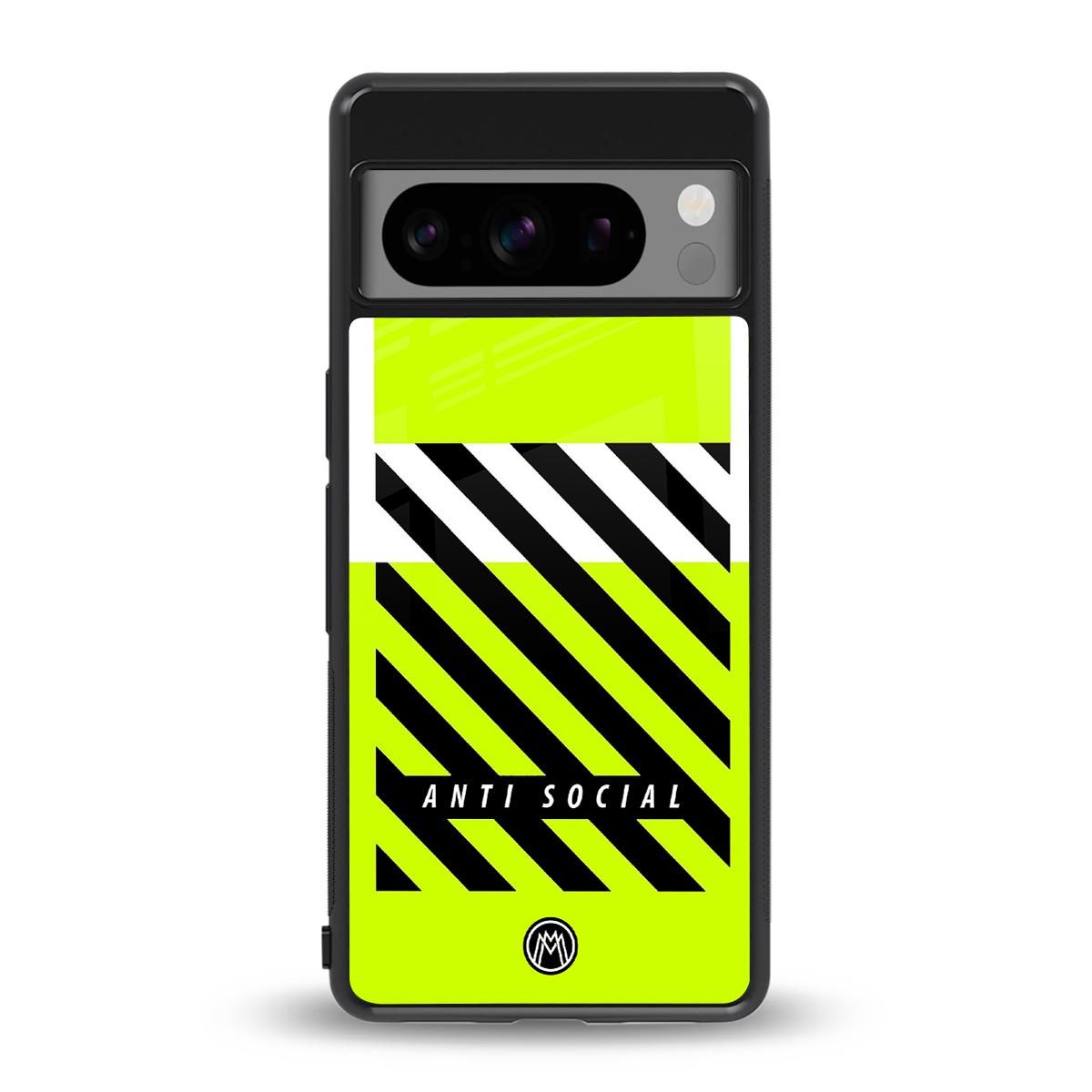 anti social back phone cover | glass case for google pixel 8 pro