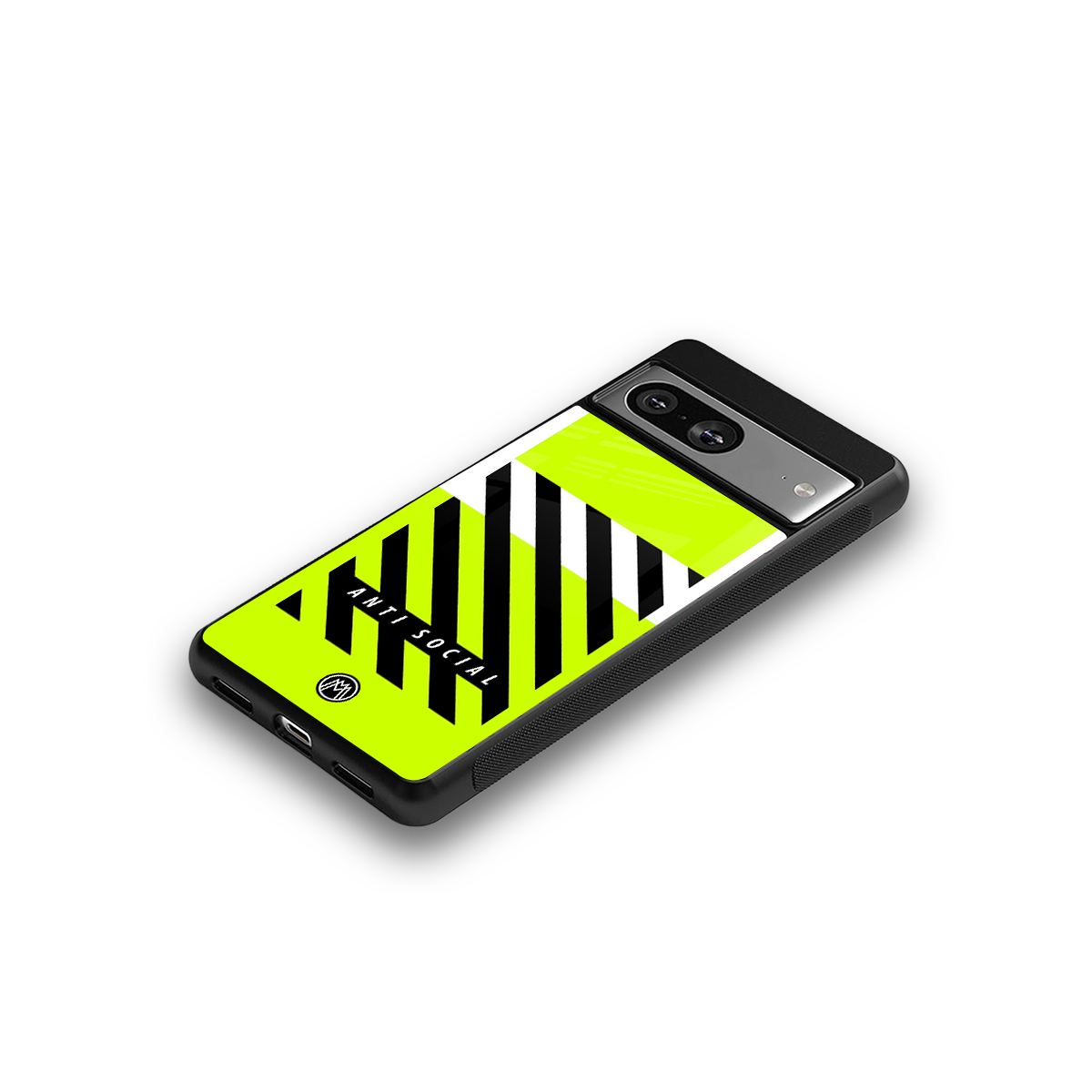 anti social back phone cover | glass case for Google Pixel 8