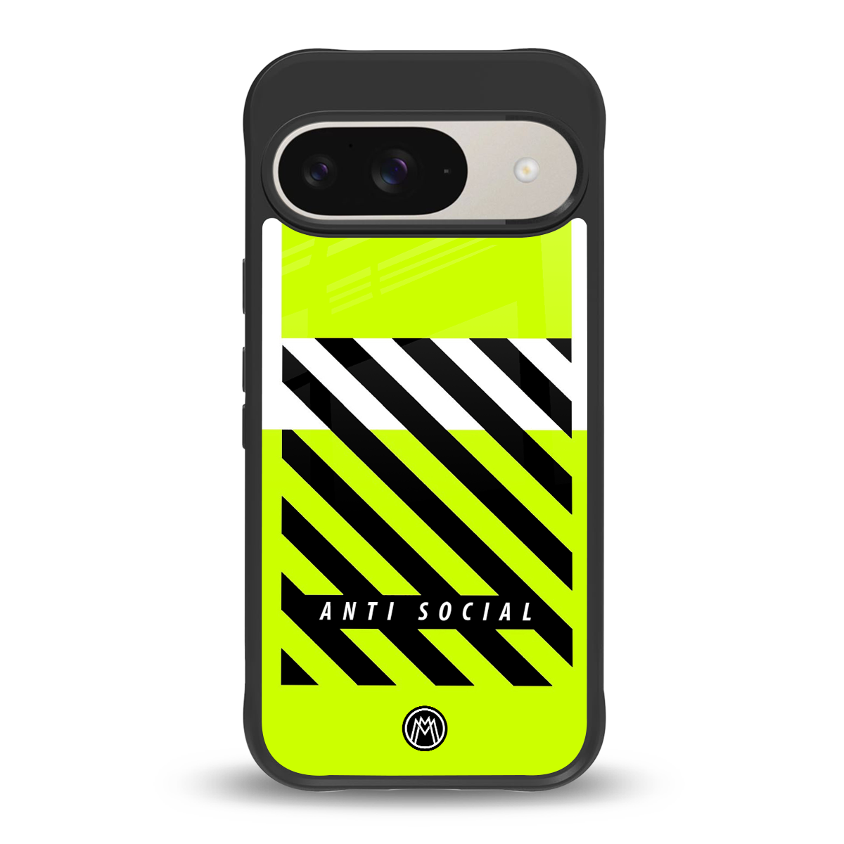 anti social back phone cover | glass case for google pixel 9