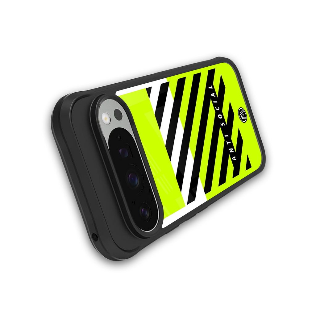 anti social back phone cover | glass case for google pixel 9 pro xl