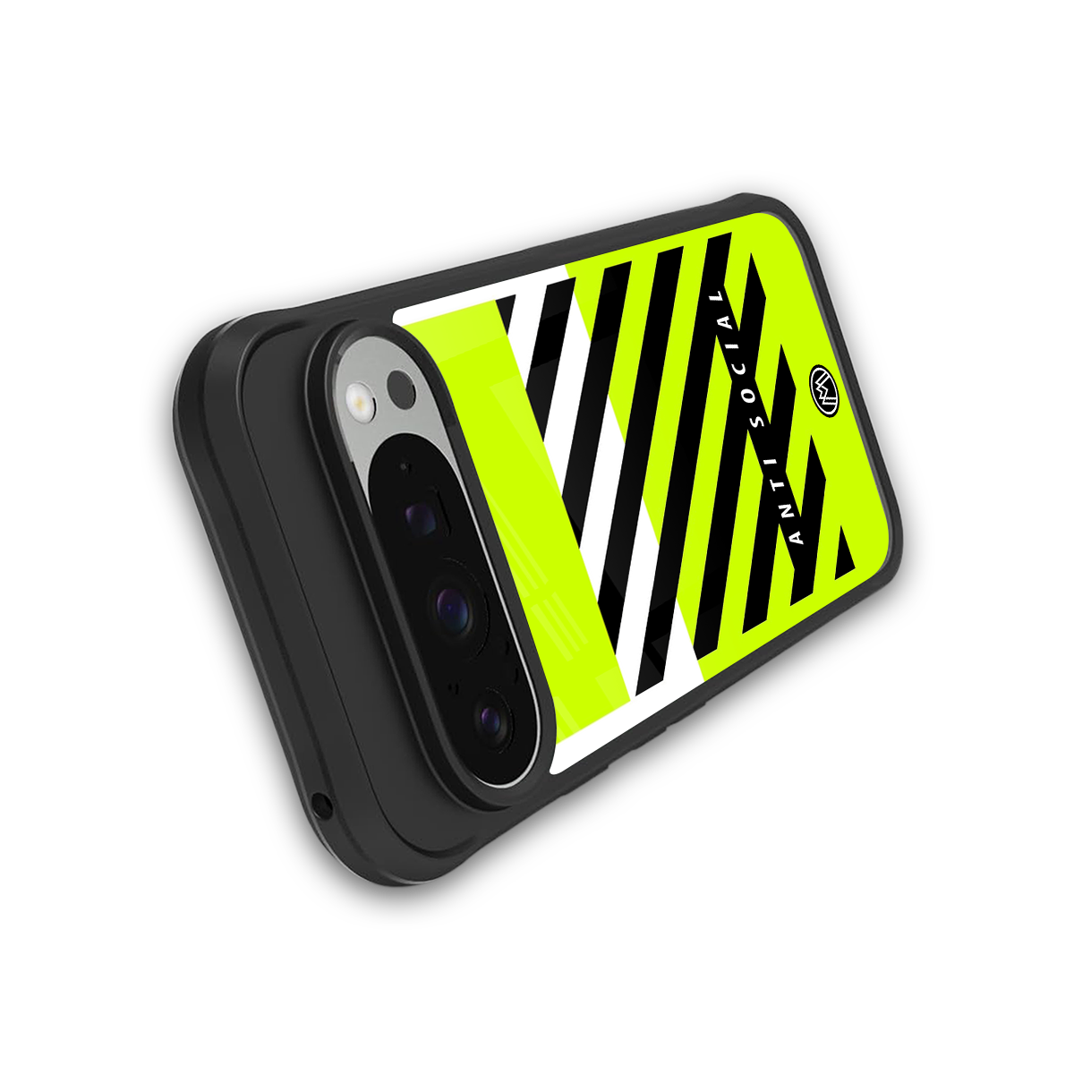 anti social back phone cover | glass case for google pixel 9 pro xl