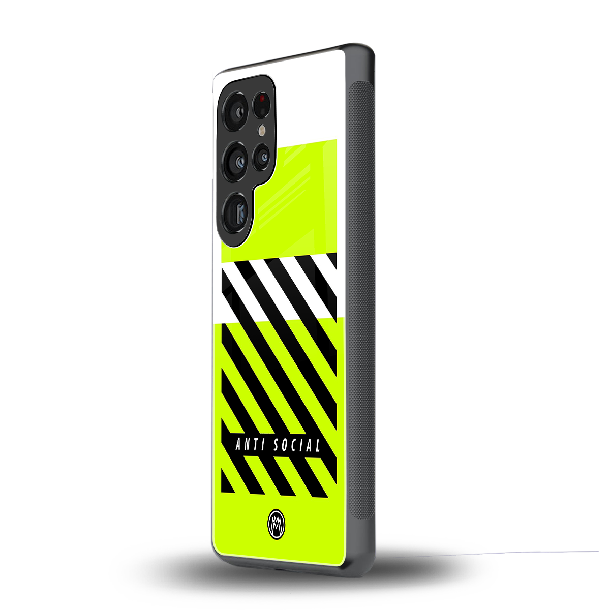 anti social back phone cover | glass case for samsung galaxy s25 ultra