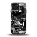 anti social social club dark edition back phone cover | glass case for iphone 13 mini