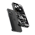 anti social social club dark edition back phone cover | glass case for iphone 13 pro max