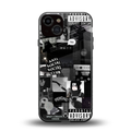anti social social club dark edition back phone cover | glass case for iphone 13