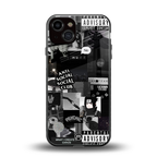 anti social social club dark edition back phone cover | glass case for iphone 13